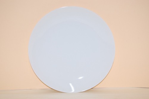 Kuchenteller 21cm weiss - , weiß