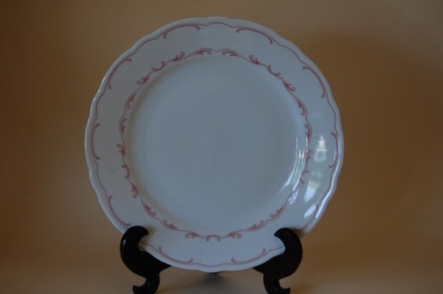 Kuchenteller 20cm rosa ranke - 20cm,