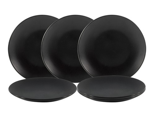 Porzellan kuchenteller schwarz - porzellan,