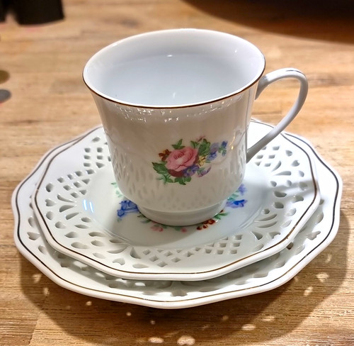 Porzellan tasse untertasse - porzellan, &