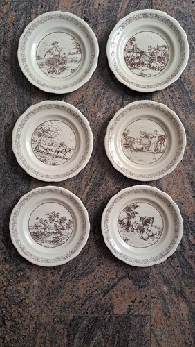 Stk vintage gien - 6, dessert